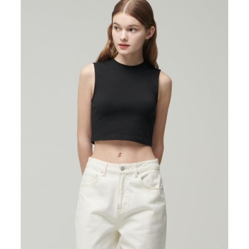 ���Ż� ���Ż� ���Ĵٵ� ltgt MUSINSA STANDARD WOMAN ����� ũ�� �� ũ�� �����긮�� ž ���� MWBTE302-BK 145127