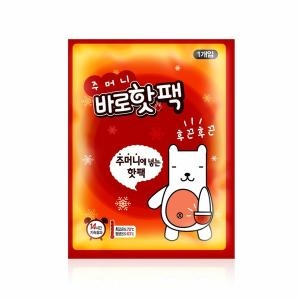 팜텍코리아  주머니 바로 핫팩 80g 1매 HJJ-WD3C304