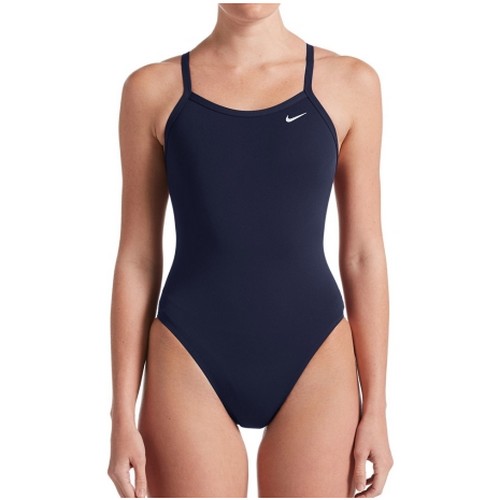 나이키 여성 폴리 솔리드 레이서백 원피스 NESSA017-440