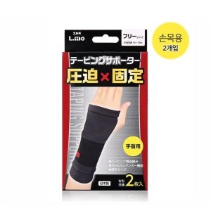 일본 스포츠테이핑 팔꿈치 보호대 L.MO 2개입