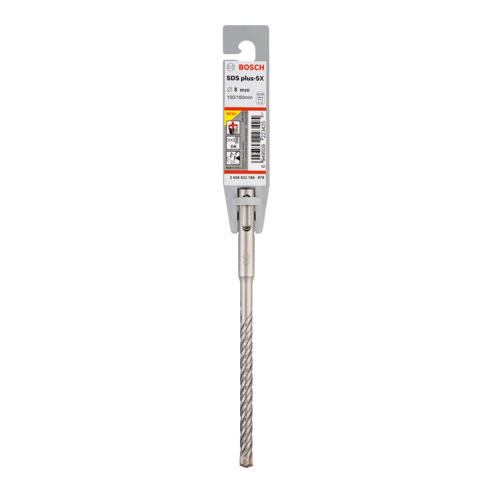 보쉬 SDS Plus-5X 해머드릴비트 8x100x160mm_이미지
