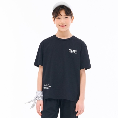 GSGM 오션스카이 남아 쿨 라이트 그래픽 반팔 티셔츠-EBJB5816D03