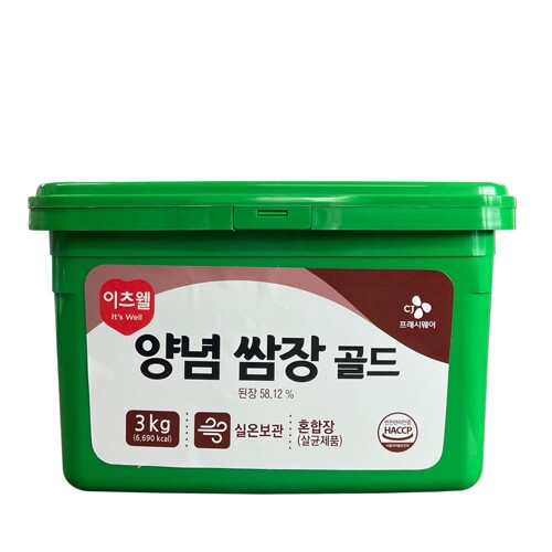 이츠웰 양념쌈장골드 3kg_이미지