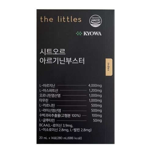 더리틀스 시트오르 아르기닌부스터 4000mg 14포이미지입니다. 누르면 해당 게시물로 새창이동합니다.