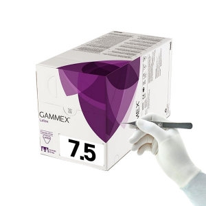 안셀 멸균 수술용장갑 GAMMEX 7.5 50조 라텍스 가막스_이미지