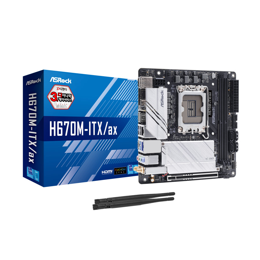 ASRock H670M-ITX/ax D4 ��ص���