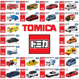 TAKARA TOMY Tomica 다이캐스트 자동차 모델 장식품, 자동차 장난감 선물 장식, 특별 할인, No.41-No.60, 1