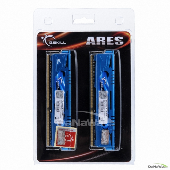 G.SKILL DDR3-1866 CL9 ARES AB 패키지 티뮤 (8GB(4Gx2))_이미지