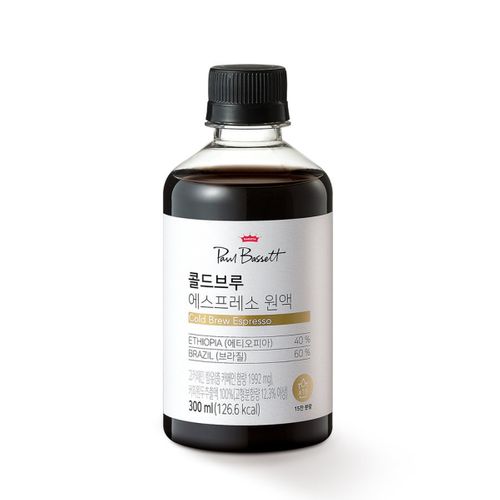 엠즈씨드 폴바셋 콜드브루 에스프레소 원액 300ml (1개)_이미지
