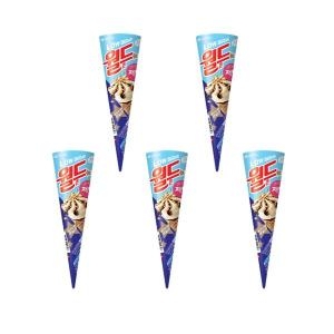 롯데제과 월드콘 저당 160ml (5개)_이미지