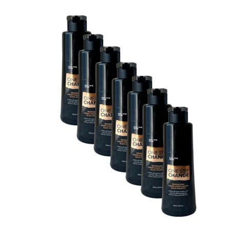 꾸띄르헤어 럭셔리 컬러 체인지 블랙 샴푸 180ml (7개)