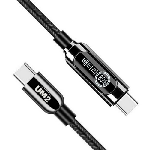 아임커머스 UM2 PD PPS C to C타입 100W 디스플레이 케이블 UMCA-APP100W (1.2m)_이미지