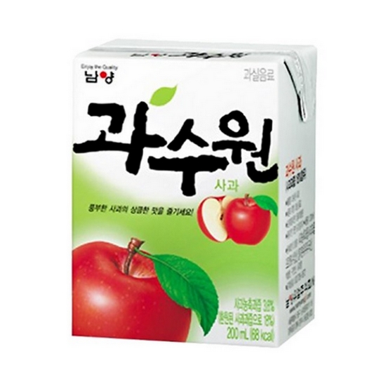 남양유업 과수원 사과 200ml (48개)