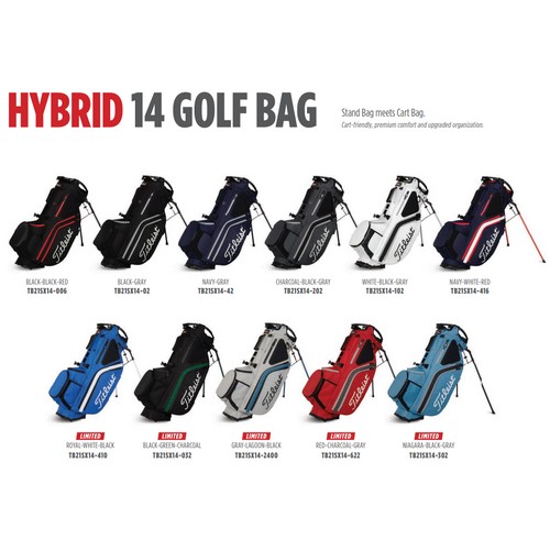 타이틀리스트 하이브리드 14 스탠드백 TB21SX14 (병행)_이미지