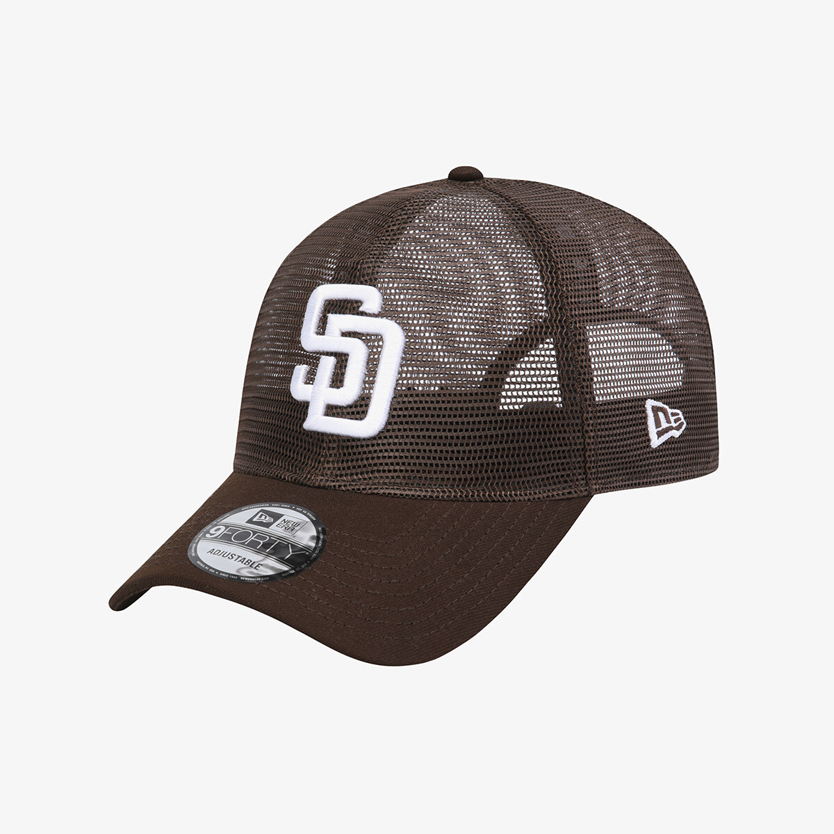 MLB 샌디에이고 파드리스 풀 메쉬 볼캡 번트 우드 15206374