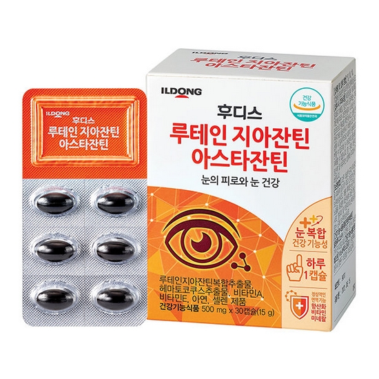 일동후디스 루테인 지아잔틴 아스타잔틴 30캡슐 (1개)_이미지