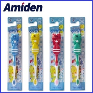 어린이 너구리 칫솔