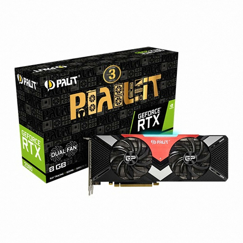 PALIT 지포스 RTX 2080 Dual D6 8GB