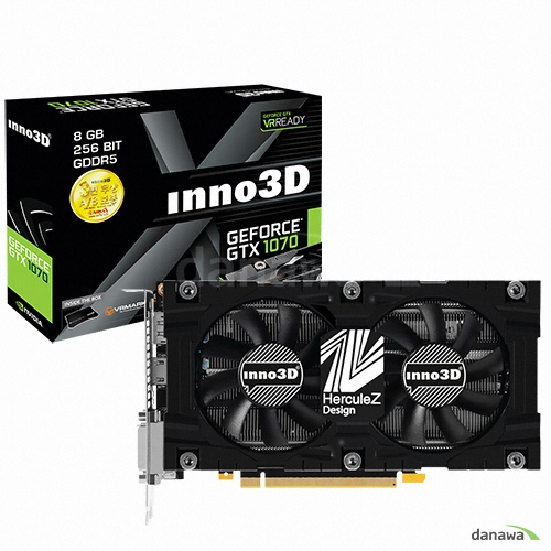 지포스 GTX1070 D5 8GB 트윈쿨러