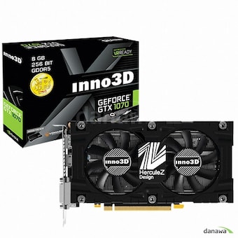 INNO3D 지포스 <b>GTX1070</b> D5 8GB 트윈쿨러