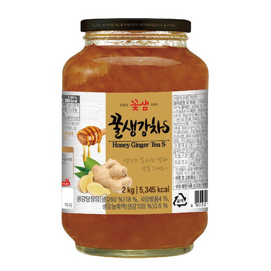 꽃샘식품 꿀생강차S 2kg (1개)_이미지