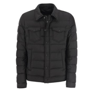 라 데님 LA DENIM 패딩 자켓 블랙 PI011ULE 12456Z 9300