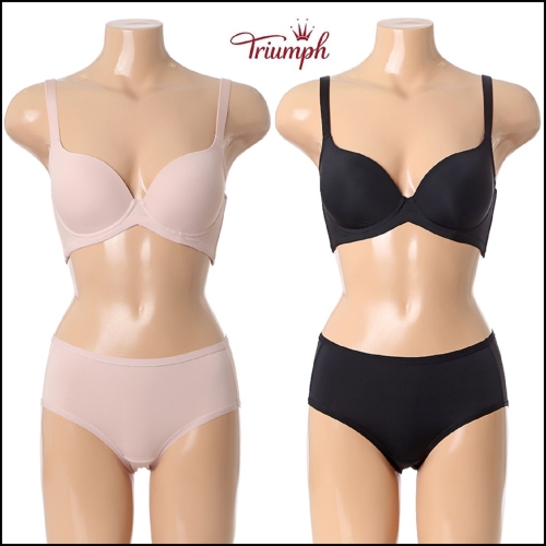 트라이엄프 CDE컵 심플리 에브리데이 베이직 기능성브라팬티SET TCE002475BTBBRE002526 1181591
