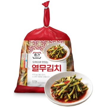 종가 열무김치 2.5kg (2개)