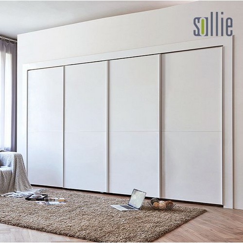 동원가구 솔리에 아이리스 슬라이딩 붙박이장 실속형 (15cm)