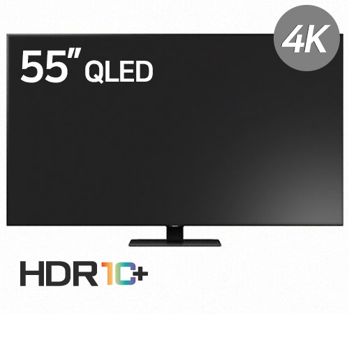 삼성전자 QLED QN55Q80T 리퍼비시 (스탠드)_이미지