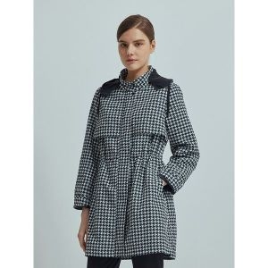 패션그룹형지 크로커다일레이디 모노톤트렌치형코트 블랙 CLCSCT104