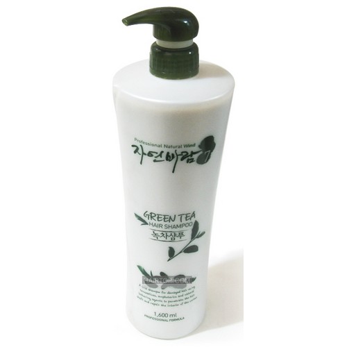 자연바람 녹차 샴푸 1.6L