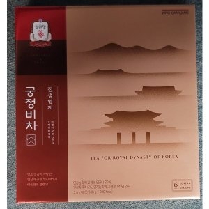 한국인삼공사 정관장 궁정비차 진생영지 3g 60개입