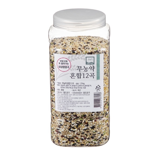싱싱영양통 무농약 혼합 12곡 1.9kg 1개