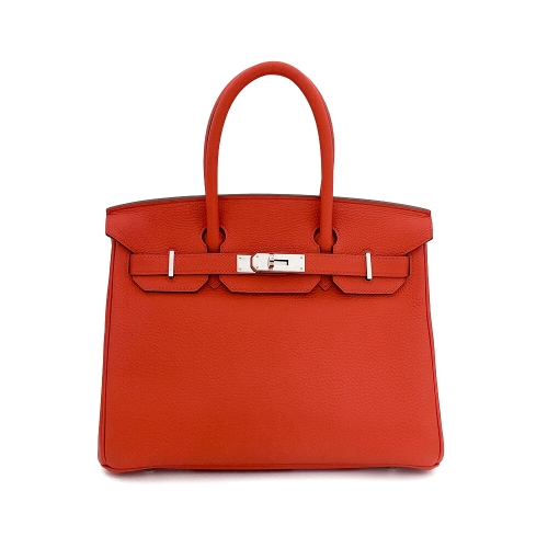 에르메스 엘러브 벌킨30 카푸신 은장 4HH0383_이미지