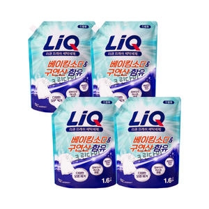 애경 리큐 프레쉬 드럼용 리필 1.6L (4개)
