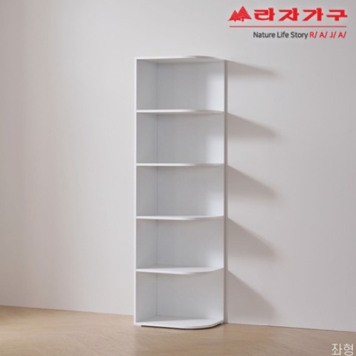 라자가구 비바 키큰 모노 코너 선반 틈새 옷장 400_이미지
