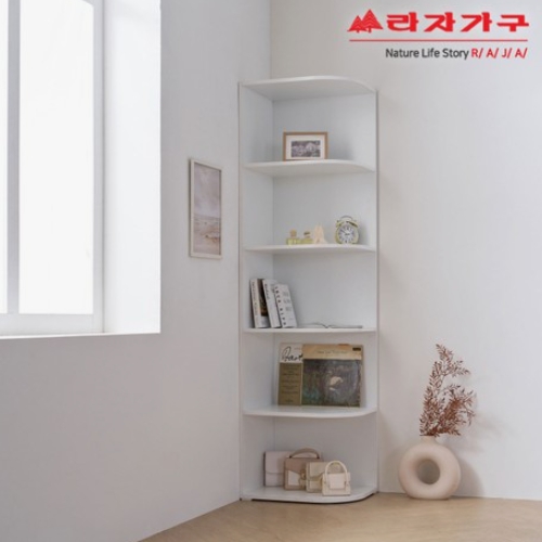 라자가구 비바 키큰 모노 코너 선반 틈새 옷장 400_이미지