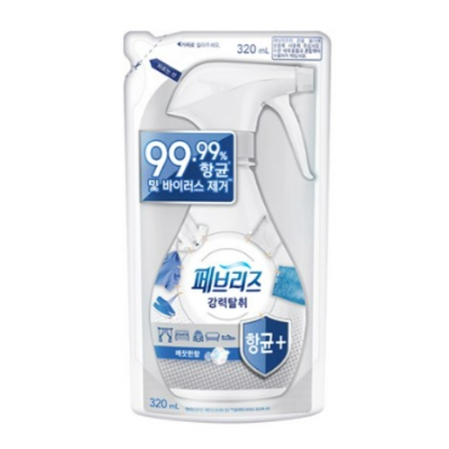 페브리즈 향균 플러스 깨끗한 향 리필 320ml (9개)_이미지