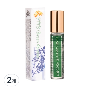 포라비 그린 아로마 오일 롤온 야몽스틱 2개 10ml
