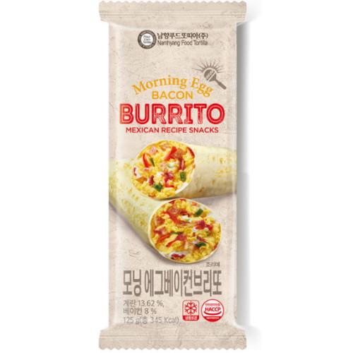 모닝 에그베이컨 브리또 125g