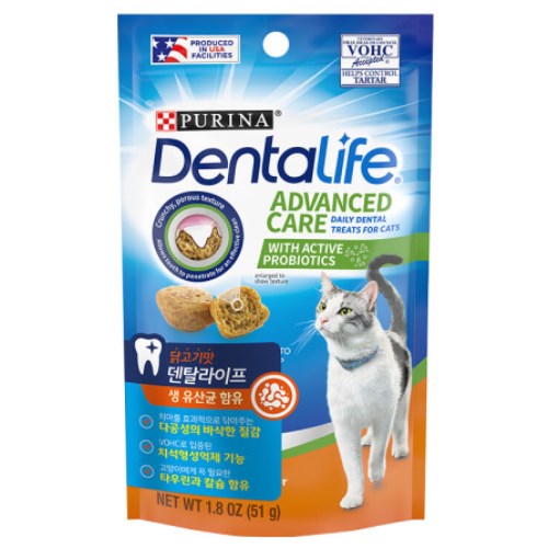 네슬레퓨리나 퓨리나 덴탈라이프 캣 치킨 51g (2개)