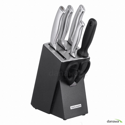 락앤락 블랙우드 칼블럭세트 7종