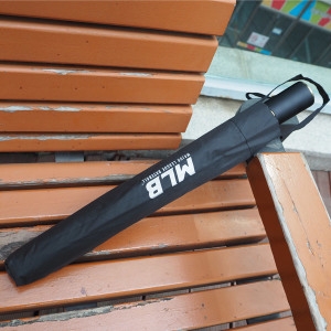 NY 프리미엄 폰지 2단 반자동우산 신사우산