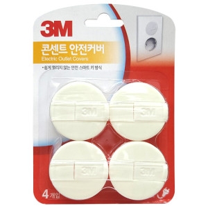 3M 콘센트 안전 커버 4입 3678 전기소켓 안전커버 / 유아안전용품 무독성이미지입니다. 누르면 해당 게시물로 새창이동합니다.