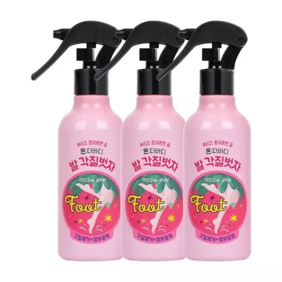 온더바디 발각질벗자 풋필링 스프레이 240ml (3개)_이미지