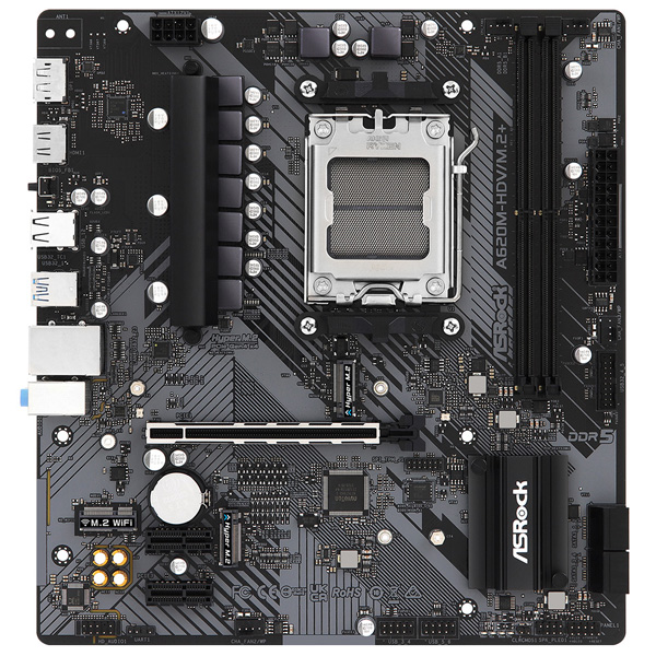 ASRock A620M-HDV/M.2+ + WiFi6E 모듈 패키지 에즈윈_이미지
