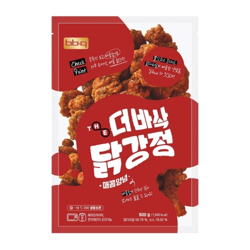 BBQ치킨 더바삭 닭강정 매콤양념 500g (1개)_이미지