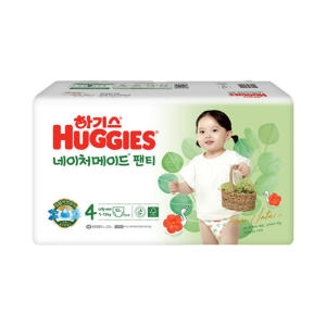 하기스 2023 네이처메이드 팬티형 4단계-여아용 (52매)_이미지