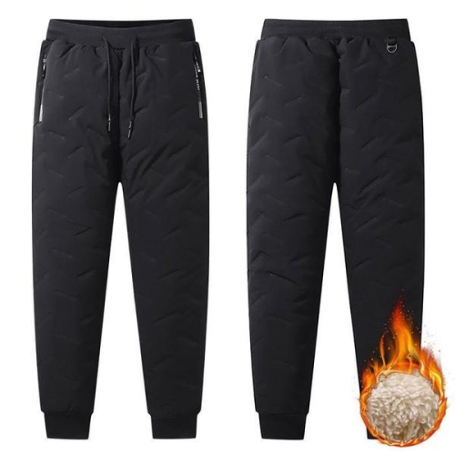 남성 방한 바지 겨울 솜 털 남자 조거 팬츠 DD-12562 S12057595_이미지